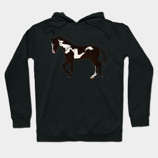 Overo Horse Hoodie